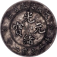 1898戊戌安徽省造光绪元宝七钱二分