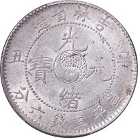 1901吉林省造辛丑光绪元宝三钱六分 