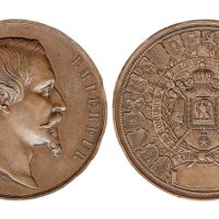 1855年巴黎世博会奖牌