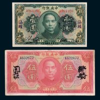 中央银行二枚