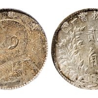 民国三年（1914年）袁世凯像贰角银币（LM65）