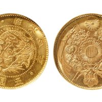 日本明治四年（1871年）五圆金币