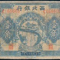 西北银行甘肃壹角