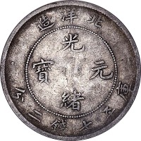 1900光绪二十六年北洋造光绪元宝七钱二分