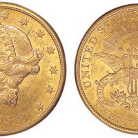1895年美国S记20元金币