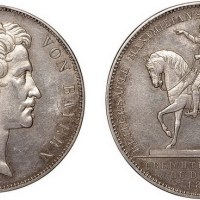 1839年德国邦国纪念银币