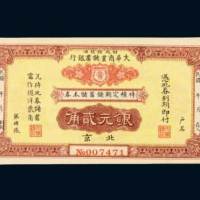 大华商业储蓄银行北京银元贰角