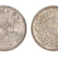 1920年民国九年袁世凯像壹圆