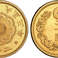 大正三年（1914年）二十圆金币