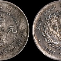 1899年光绪二十五年北洋造光绪元宝一钱四分四厘银币（LM456）