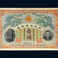 北洋天津银号李鸿章像壹圆