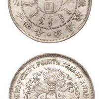 1898年光绪二十四年北洋机器局造壹圆银币（LM449）