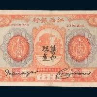 江西银行壹圆
