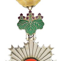日本六等单光明日勋章