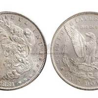 1881年美国1元银币