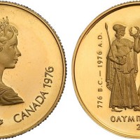 1976年加拿大蒙特利尔奥运纪念金币100元