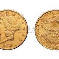 1893年美国20元金币