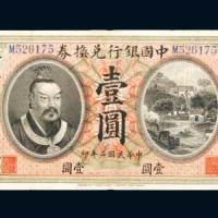民国二年（1913年）中国银行兑换券广东壹圆