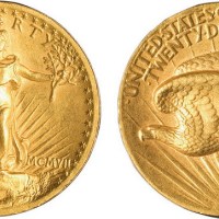 1907年美国20元金币