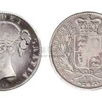 1845年英国银币