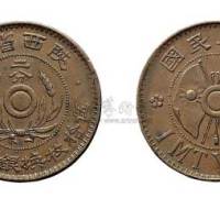 中华民国陕西省造二分铜元