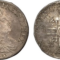 1697年法国银币