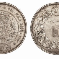 大日本明治二十一年一圆龙洋