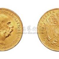 1915年奥地利20COR.金币