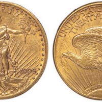 1909年美国20元金币