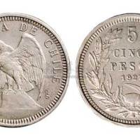 1927年智利银币