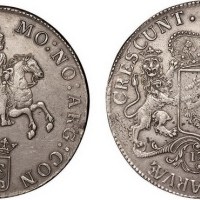 1771年荷兰马剑大银币