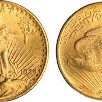 1924年美国20元金币