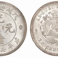 1898年戊戌安徽省造光绪元宝库平七分二厘