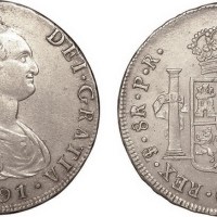 1791年玻利维亚8R银币