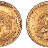 1945年墨西哥小型金币