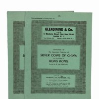 收藏中国及香港银币拍卖目录》（英文）