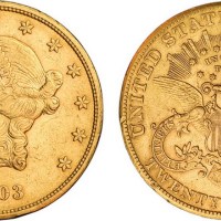 1903年美国20元金币