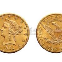 1901年美国10元金币