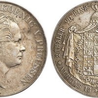 1841年德国2THALER银币