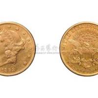 1898年美国自由女神像20元金币