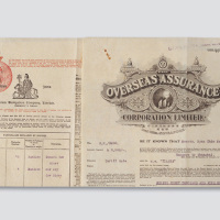 1929年新加坡华侨保险有限公司运输保单