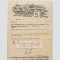 1941年保泰保险公司上海分行保单
