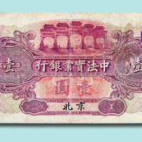 中法实业银行北京壹圆
