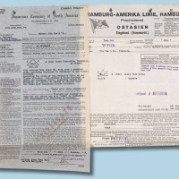 1937年北美保险公司中国分公司运输保险单