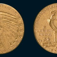 1909年美国5元金币