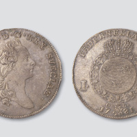 1781年瑞典古斯塔三世银币