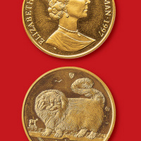 1997年马恩岛0.5盎司金币