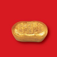 清末民初“天津义昌赤金”一两金锭