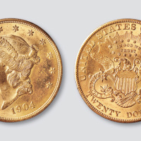 1904年美国金币20元