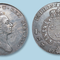 1776年瑞典银币